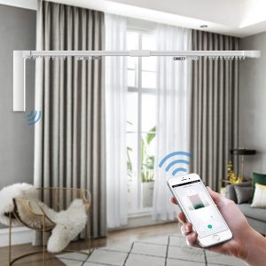 پرده برقی کناررو همراه با نصب رایگان