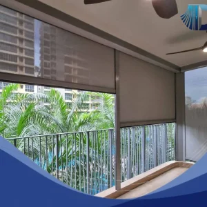 پرده برقی دو مکانیزم