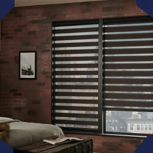 پرده برقی زبرا